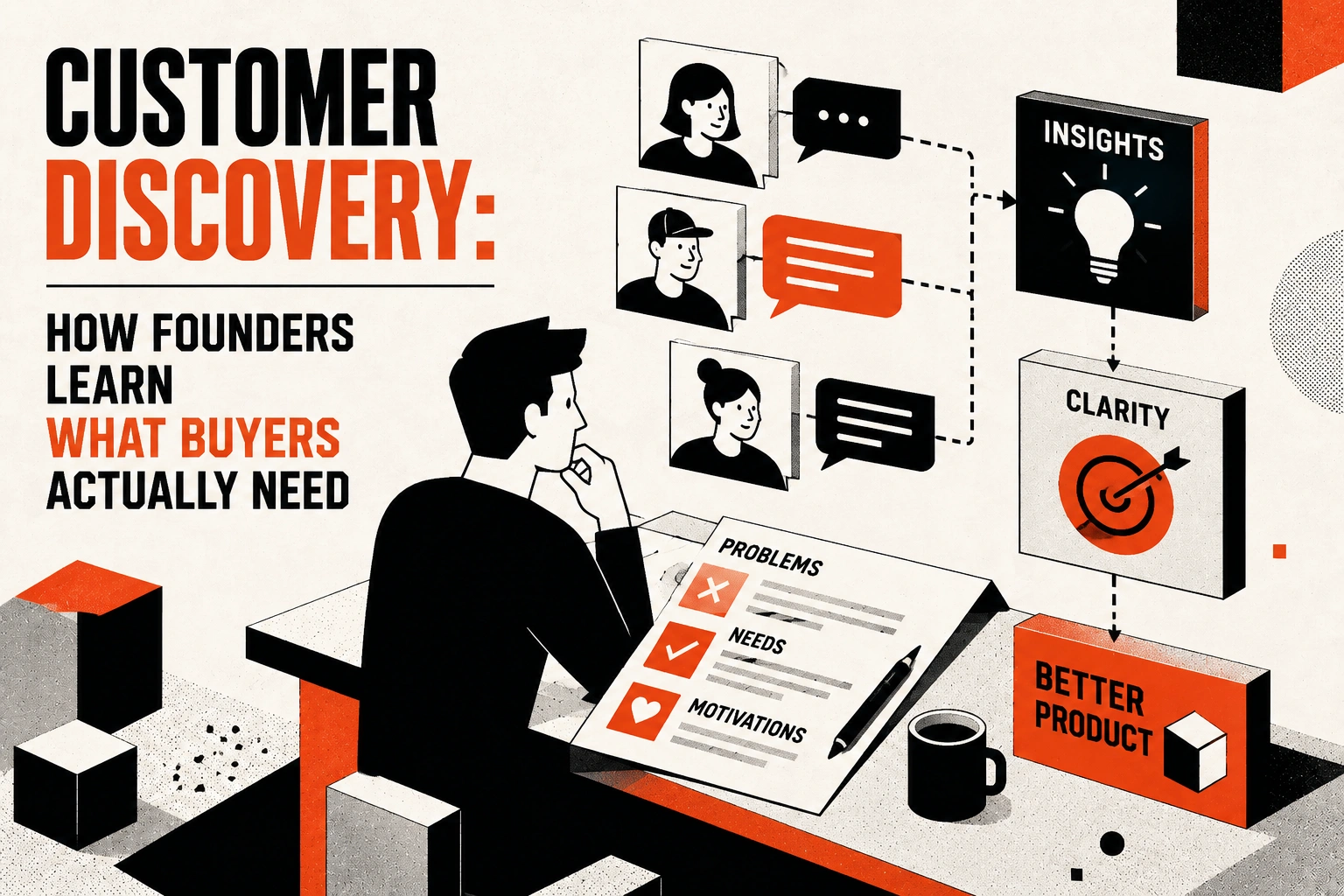 Customer Discovery: How Founders Learn What Buyers Actually Need