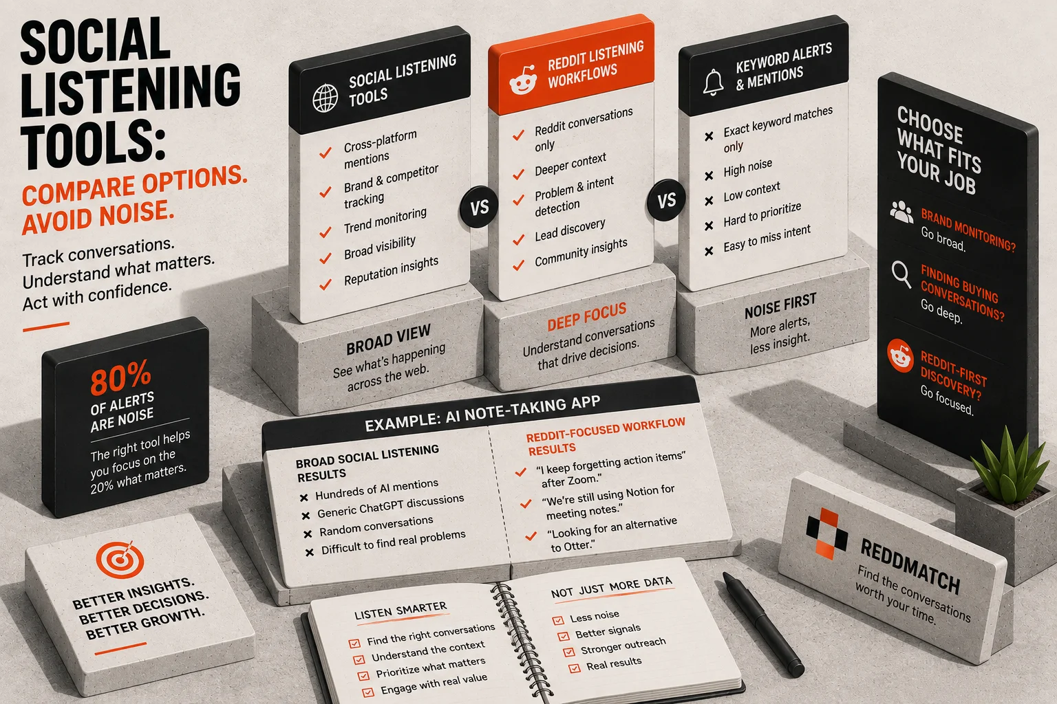 Social Listening Tools: How Founders Compare Options Without Buying Noise
